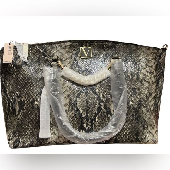 Victoria’s Secret Snakeskin Pattern satchel Bag - Picture 1 of 5
